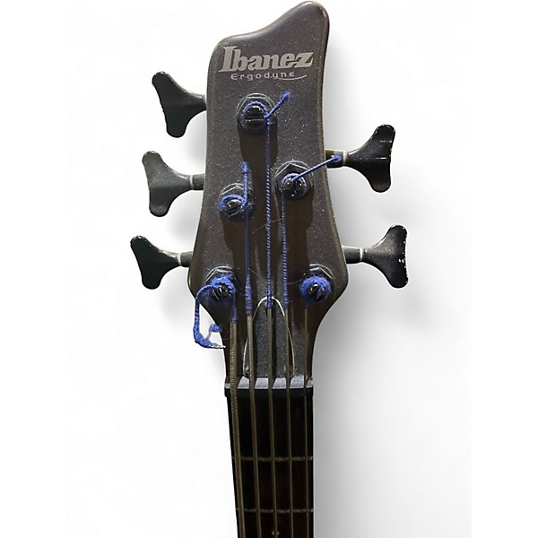 Used Ibanez EDB605 5 STRING GREY Electric Bass Guitar