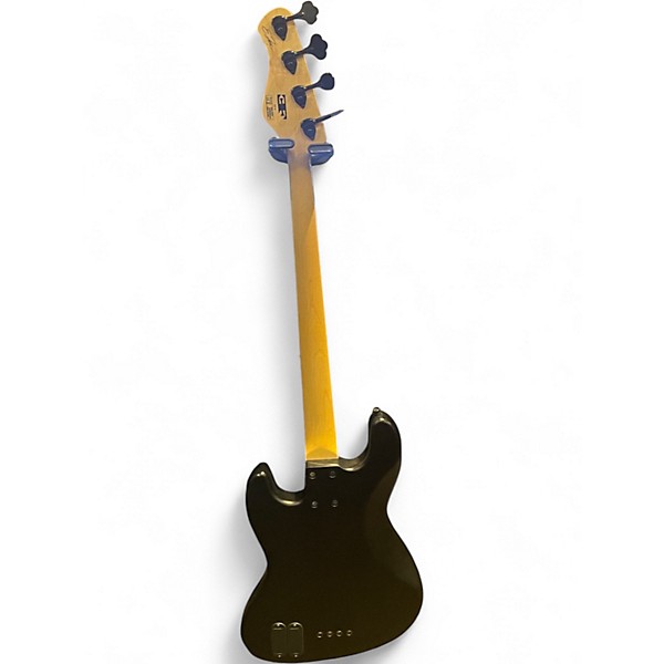 Used Bassmods EF4 Matte Black Electric Bass Guitar
