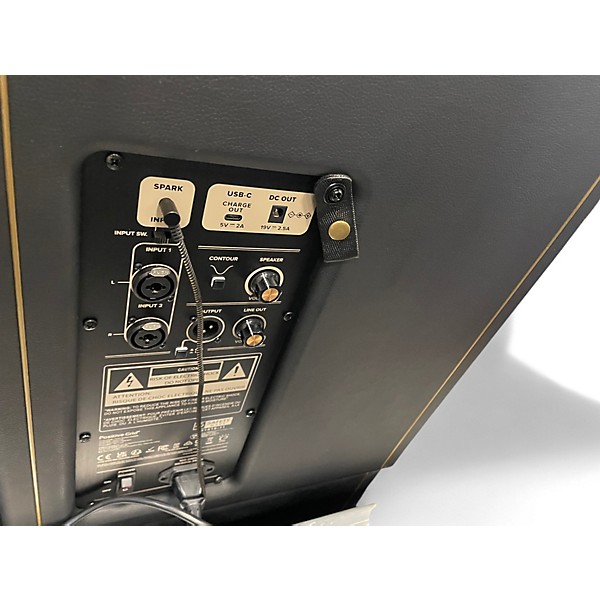 Used Positive Grid Spark CAB Powered FRFR Speaker Cab Black Guitar Cabinet