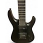 Used Jackson JS22-7 Dinky 7 String Satin Black Solid Body Electric Guitar