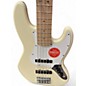 Used Squier Affinity Jazz Bass V 5 String Olympic White Electric Bass Guitar