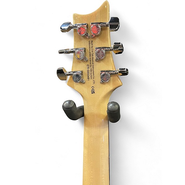 Used PRS SE Custom 24 Turquoise Solid Body Electric Guitar