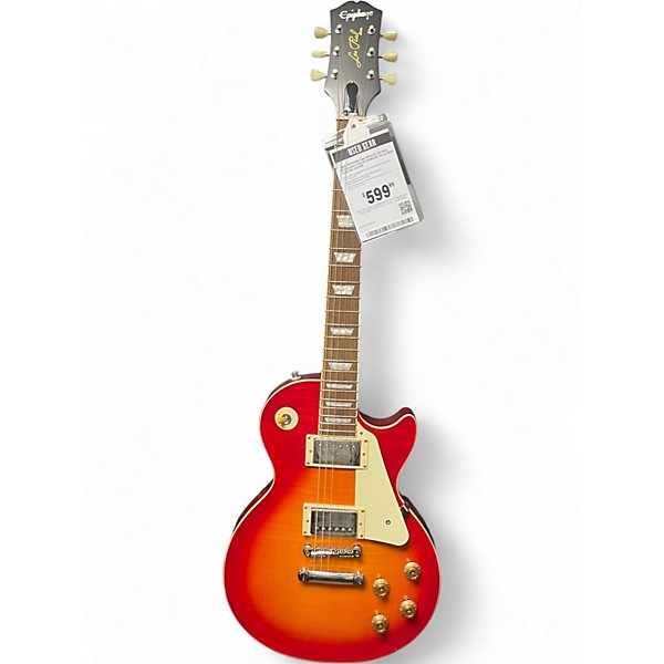 Used Epiphone 1959 Reissue Les Paul Standard 3 Color Sunburst Solid Body Electric Guitar