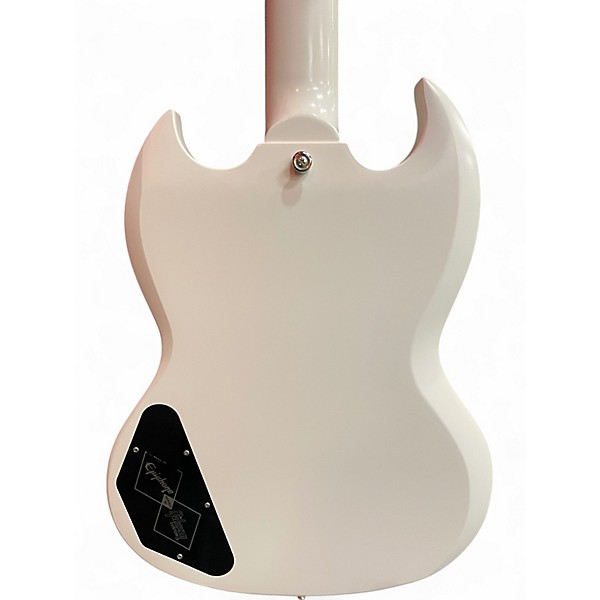 Used Epiphone 1961 Les Paul SG Standard Aged Classic White Solid Body Electric Guitar