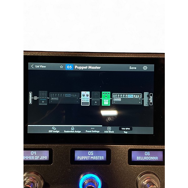 Used Fender TONE MASTER PRO Effect Processor