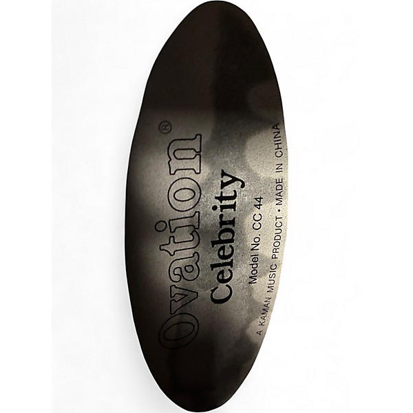 Used Ovation Celebrity CC44 Black Acoustic Electric Guitar