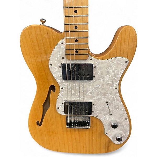 Used Fender Classic Series '72 Telecaster Thinline Natural Hollow Body Electric Guitar