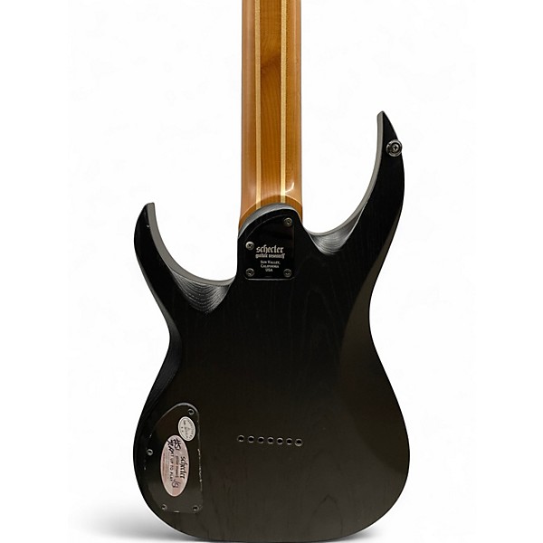 Used Schecter Guitar Research KM7 MK-III TRANSPARENT BLACK BURST Solid Body Electric Guitar