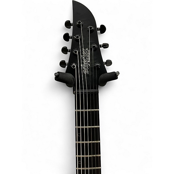 Used Schecter Guitar Research KM7 MK-III TRANSPARENT BLACK BURST Solid Body Electric Guitar