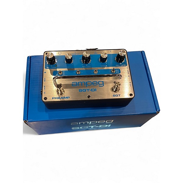 Used Ampeg SGT-DI Bass Effect Pedal