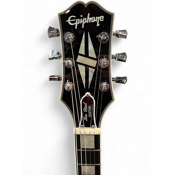 Used Epiphone Jerry Cantrell "Wino" Les Paul Custom Wine Red Solid Body Electric Guitar