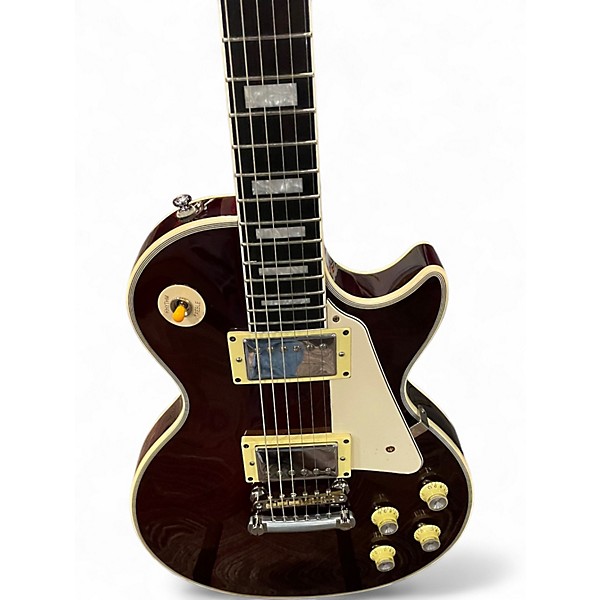 Used Epiphone Jerry Cantrell "Wino" Les Paul Custom Wine Red Solid Body Electric Guitar