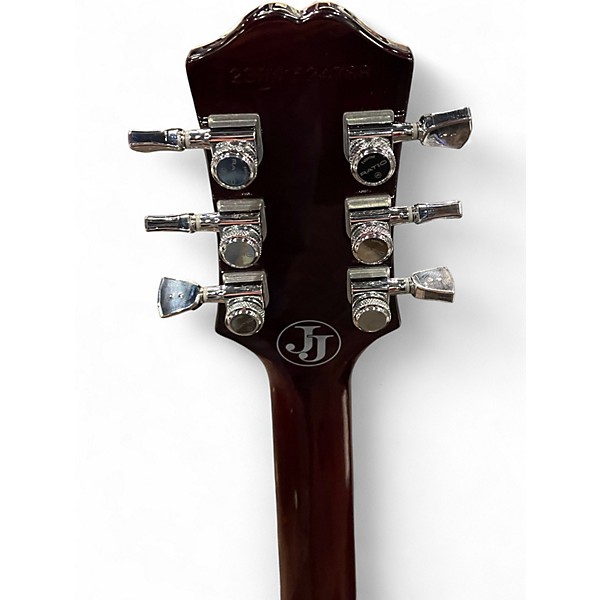 Used Epiphone Jerry Cantrell "Wino" Les Paul Custom Wine Red Solid Body Electric Guitar