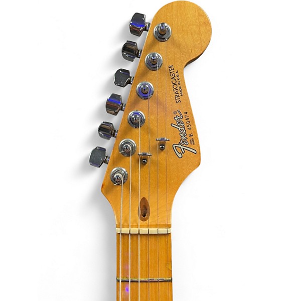 Vintage 1987 Fender American Standard Stratocaster 3 Tone Sunburst Solid Body Electric Guitar