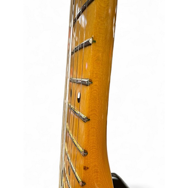 Vintage 1987 Fender American Standard Stratocaster 3 Tone Sunburst Solid Body Electric Guitar