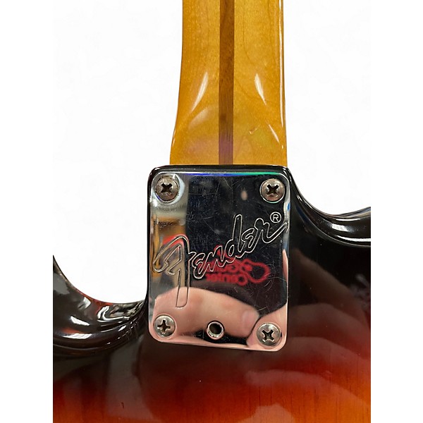 Vintage 1987 Fender American Standard Stratocaster 3 Tone Sunburst Solid Body Electric Guitar