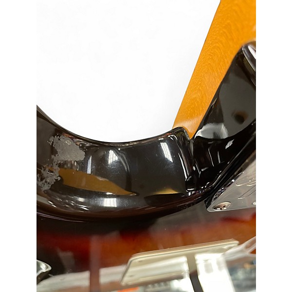 Vintage 1987 Fender American Standard Stratocaster 3 Tone Sunburst Solid Body Electric Guitar