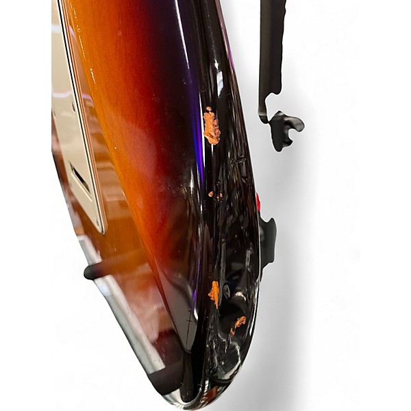 Vintage 1987 Fender American Standard Stratocaster 3 Tone Sunburst Solid Body Electric Guitar