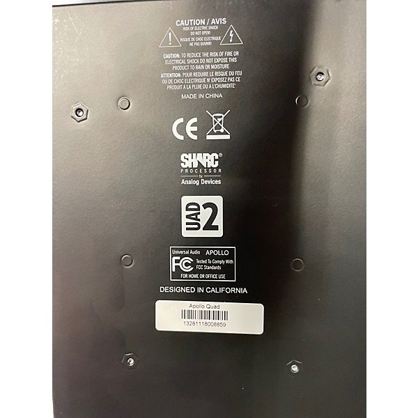 Used 2012 Universal Audio Apollo 8 with Quad Processing Audio Interface