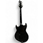 Used Silvertone Pual stanley PSSM1 Black Solid Body Electric Guitar