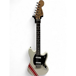 Used Squier MUSTANG Olympic White Solid Body Electric Guitar