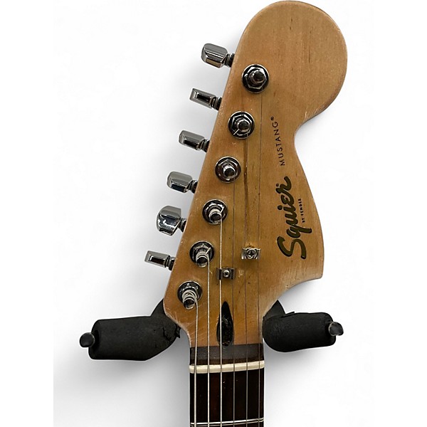 Used Squier MUSTANG Olympic White Solid Body Electric Guitar