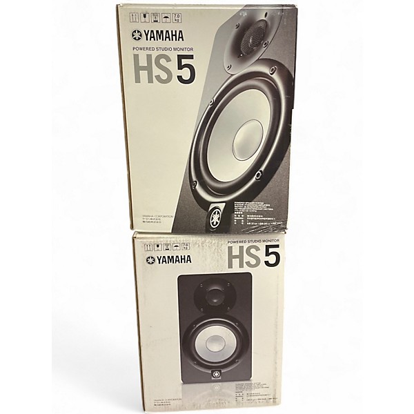 Used Yamaha HS5 Pair Powered Monitor