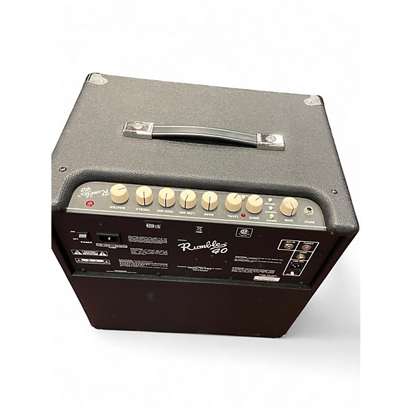 Used Fender RUMBLE 40 Bass Combo Amp