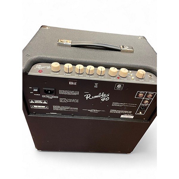 Used Fender RUMBLE 40 Bass Combo Amp