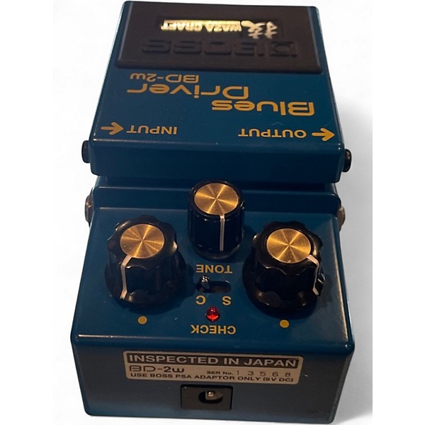 Used BOSS BD2W Blues Driver Waza Craft Effect Pedal