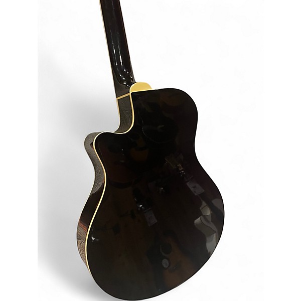 Used Martin&co TBNYB Black Acoustic Electric Guitar