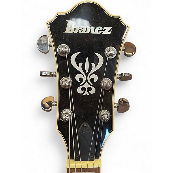 Used Ibanez AS73 Artcore Green Hollow Body Electric Guitar