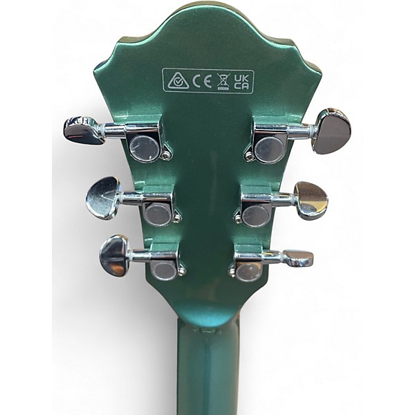 Used Ibanez AS73 Artcore Green Hollow Body Electric Guitar