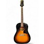 Used 2021 Epiphone Inspired by Gibson J-45 Aged Vintage Sunburst Acoustic Electric Guitar thumbnail