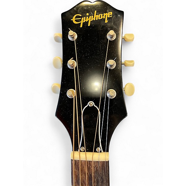 Used 2021 Epiphone Inspired by Gibson J-45 Aged Vintage Sunburst Acoustic Electric Guitar