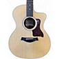 Used 2022 Taylor 214CE Deluxe Natural Acoustic Electric Guitar