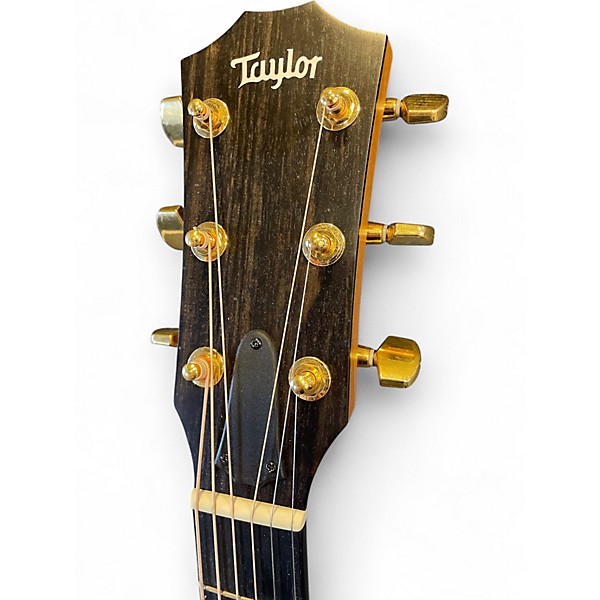 Used 2022 Taylor 214CE Deluxe Natural Acoustic Electric Guitar