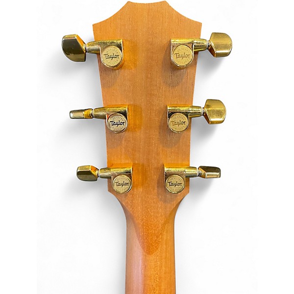 Used 2022 Taylor 214CE Deluxe Natural Acoustic Electric Guitar