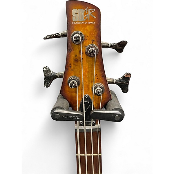 Used Ibanez SR500PB Brown Sunburst Electric Bass Guitar