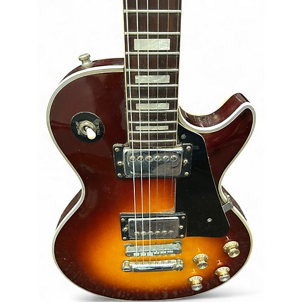 Used Montaya LPB-2 2 Color Sunburst Solid Body Electric Guitar