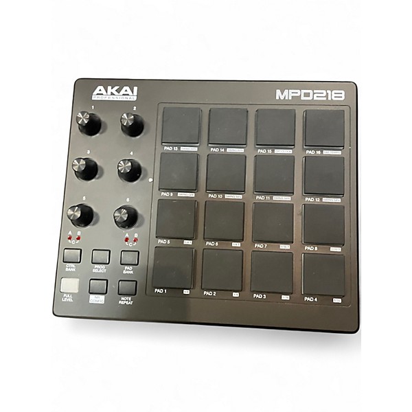 Used Akai Professional MPD218 MIDI Controller