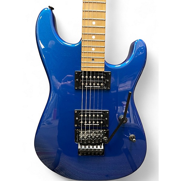 Used Charvel Pro-Mod San Dimas Style 1 HH FR Candy Apple Blue Solid Body Electric Guitar