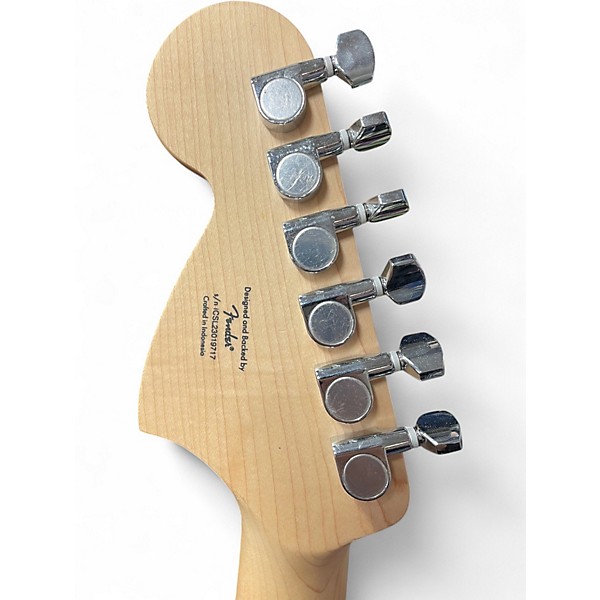 Used Squier Standard Stratocaster Olympic White Solid Body Electric Guitar