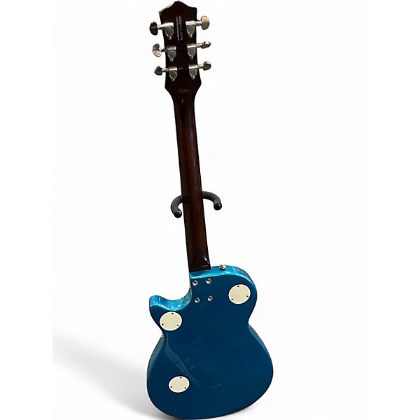 Used Gretsch Guitars G2215-P90 Streamliner Junior Metallic Aqua Marine Solid Body Electric Guitar