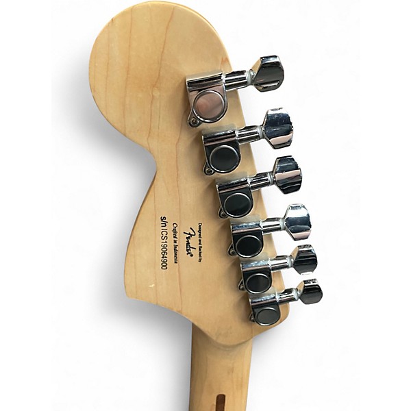 Used Squier Bullet Mustang HH Seafoam Green Solid Body Electric Guitar