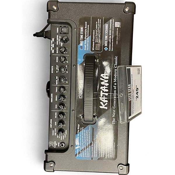 Used BOSS Katana KTN50 MKII EX 50W 1X12 Guitar Combo Amp