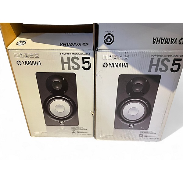 Used Yamaha HS5 Pair Powered Monitor