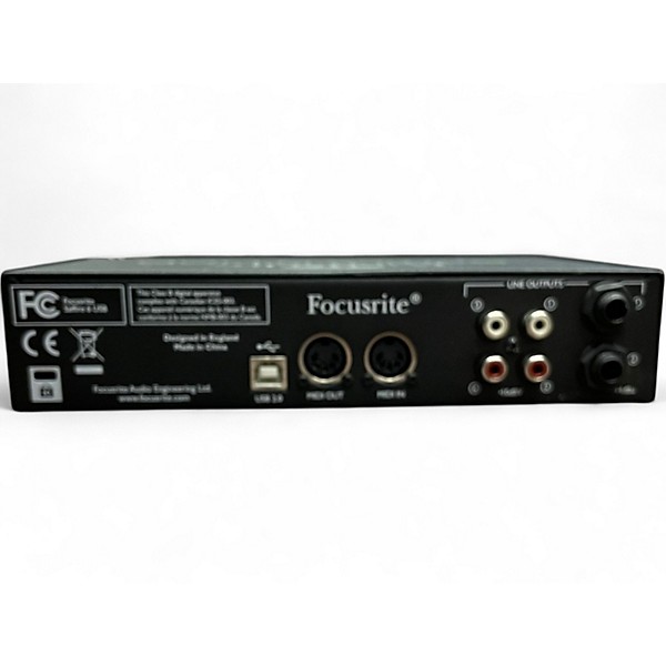 Used Focusrite Saffire 6 Audio Interface