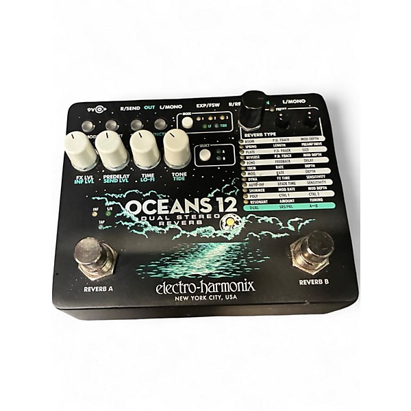 Used Electro-Harmonix oceans 12 Effect Pedal