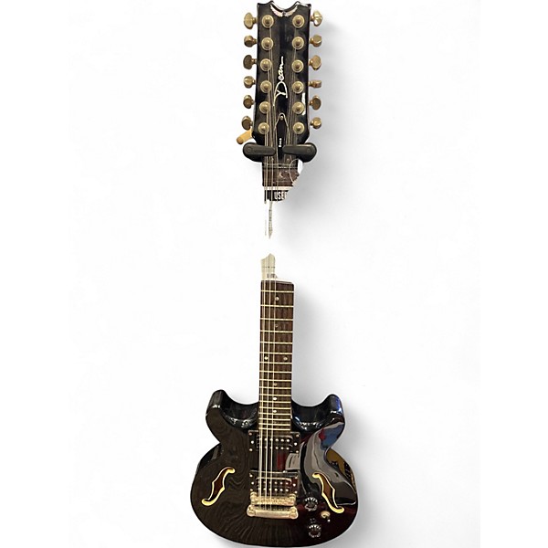 Used Dean Boca 12 Black Solid Body Electric Guitar